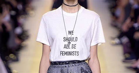 feminist t shirt dior|dior slogans.